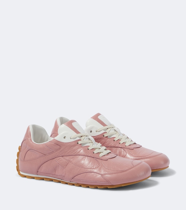 Orbit Flash leather sneakers | Bottega Veneta