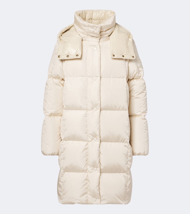 Litte hooded down coat