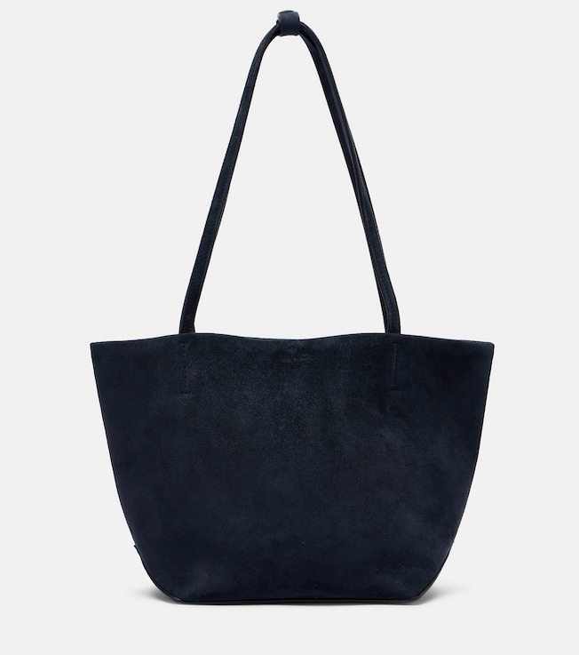Park Edge Medium suede tote bag