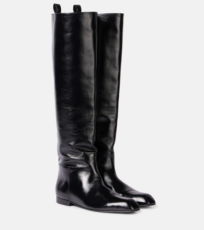 Colt leather knee-high boots