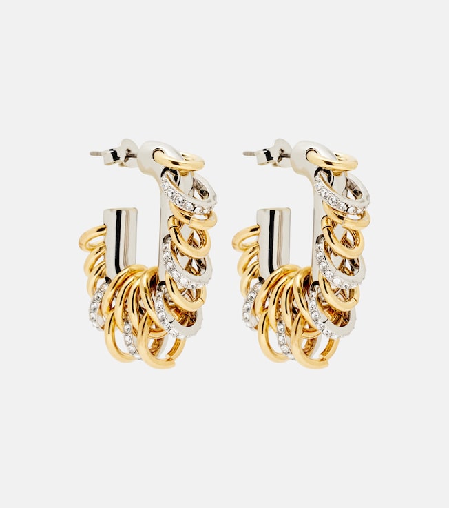 Punk XL Link Small embellished earrings