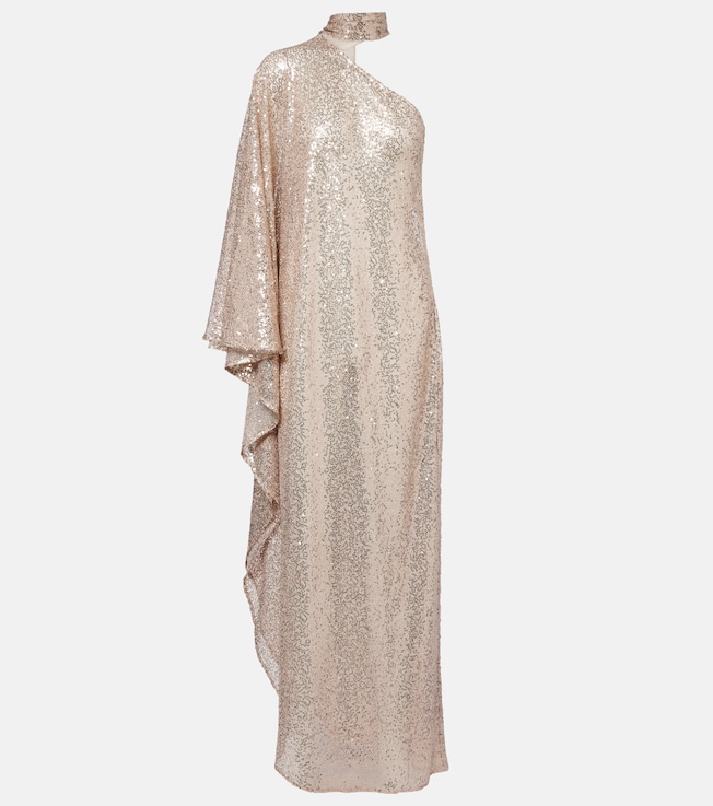Ubud Disco sequined lace gown