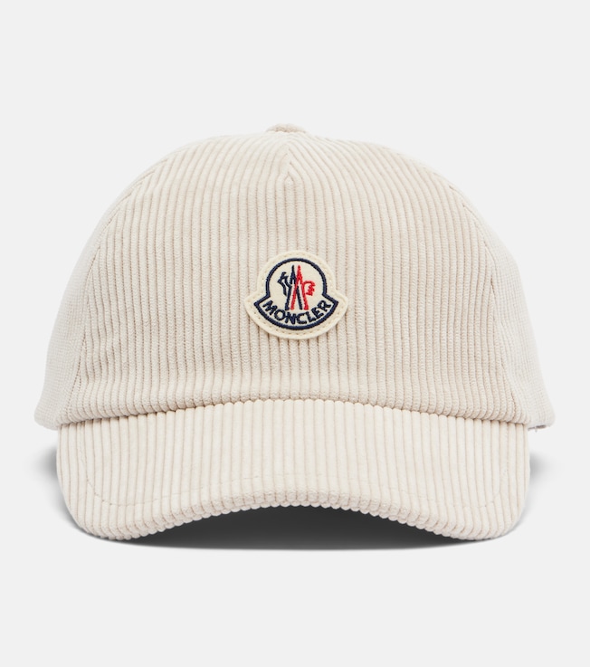 Logo corduroy baseball cap | Moncler