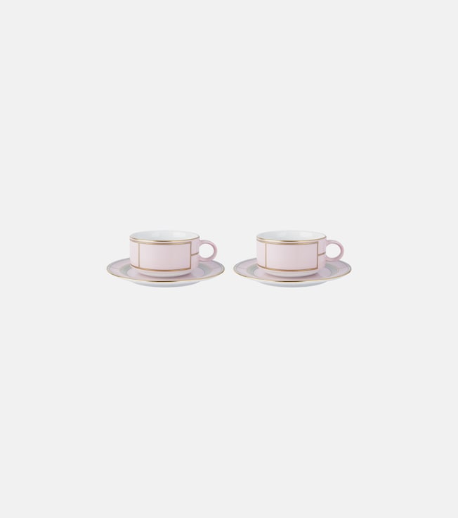 Diva set of 2 teacups and saucers | Ginori 1735