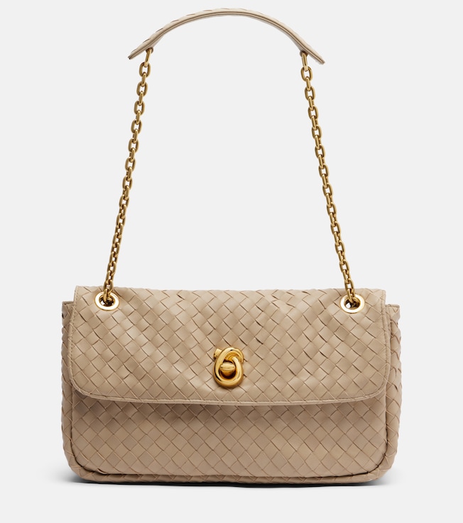 Madison Intrecciato leather shoulder bag