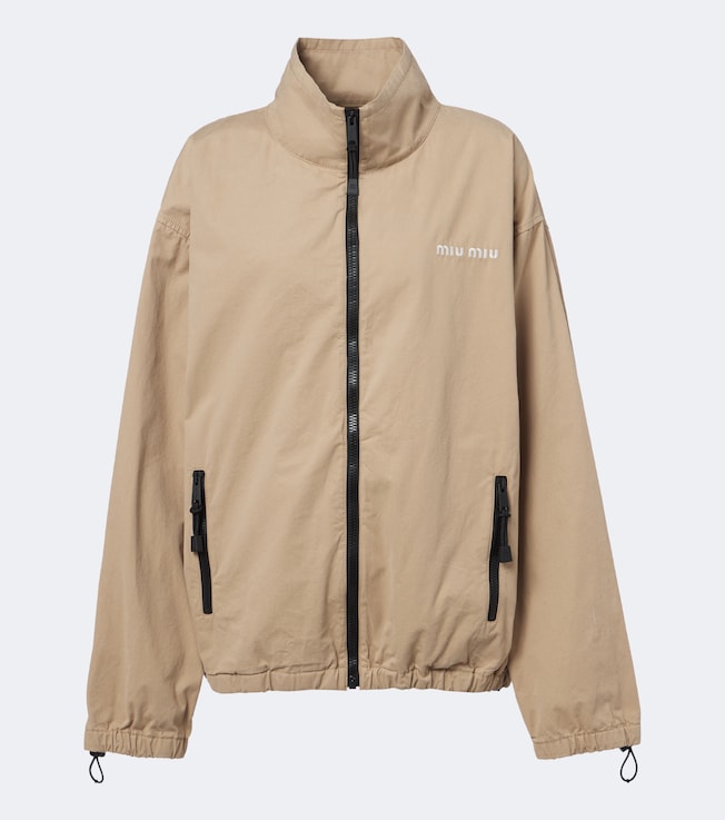 Cotton gabardine jacket