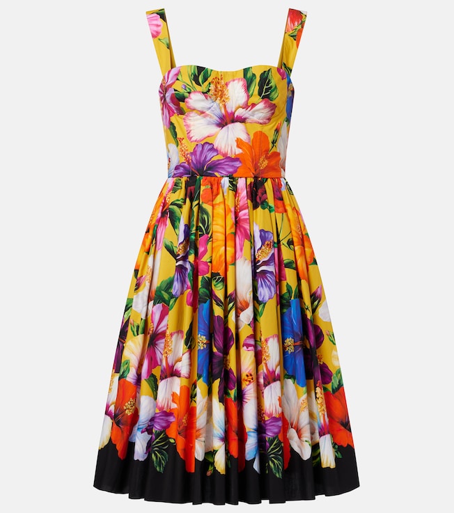 Floral midi dress