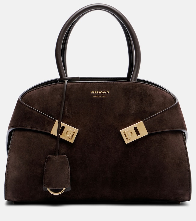 Hug suede tote bag