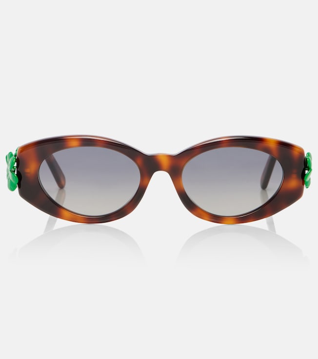 Dior Clover B1I oval sunglasses