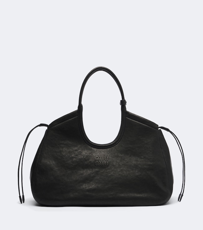 Ivy leather tote bag