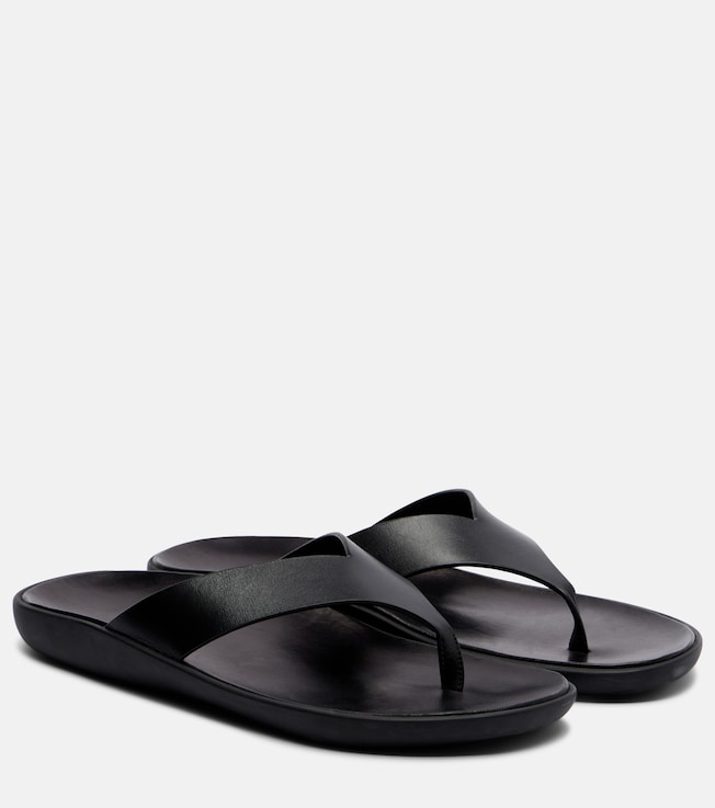 Leger leather thong sandals