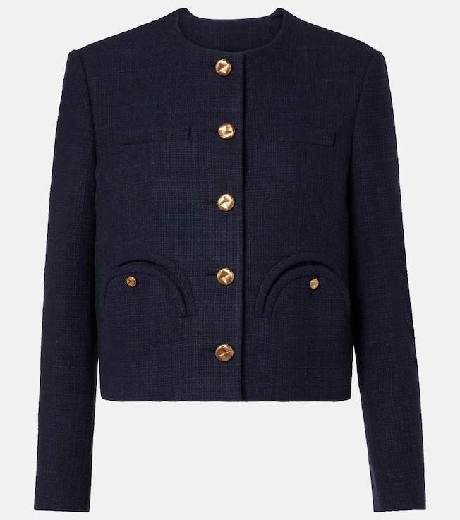 Shamo cotton-blend tweed jacket