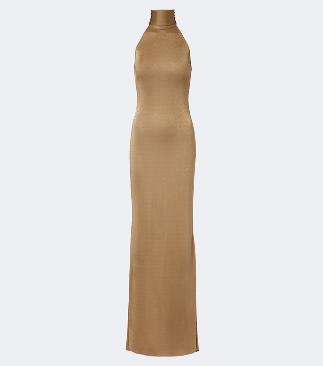 Kelsie halterneck gown