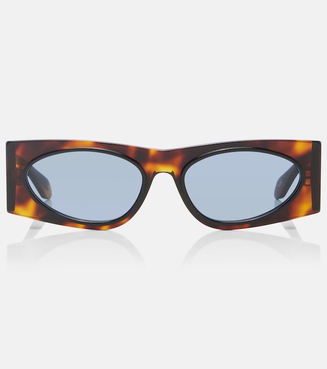 Logo Lettering cat-eye sunglasses