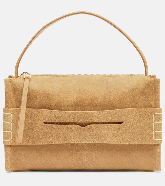 Loafer Small suede shoulder bag