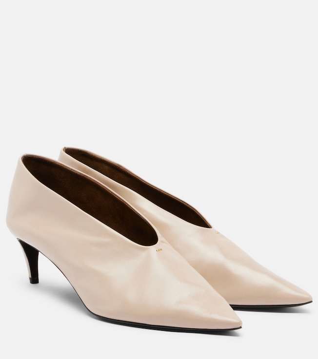 Miriam leather pumps