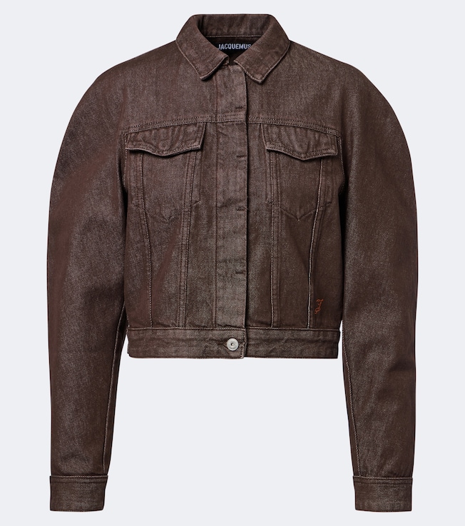 Ovalo cropped denim jacket