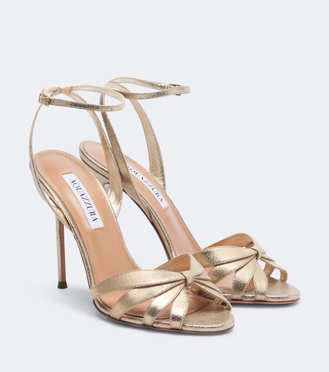 Soulmate metallic leather sandals