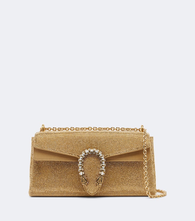 Dionysus Small embellished suede shoulder bag