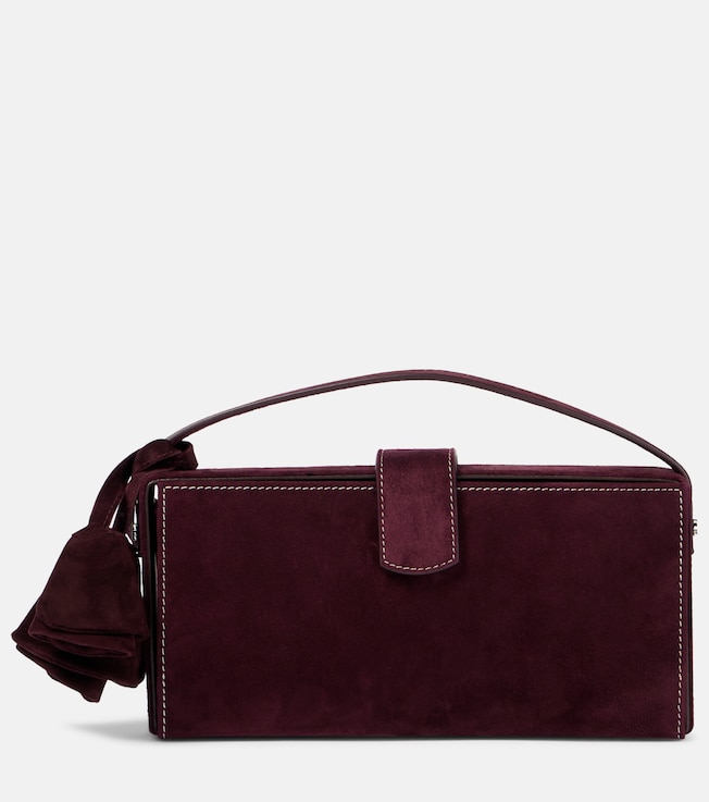 Apolonia Small suede clutch