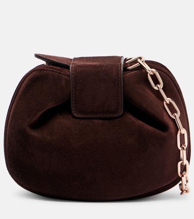 Soft Demi suede clutch