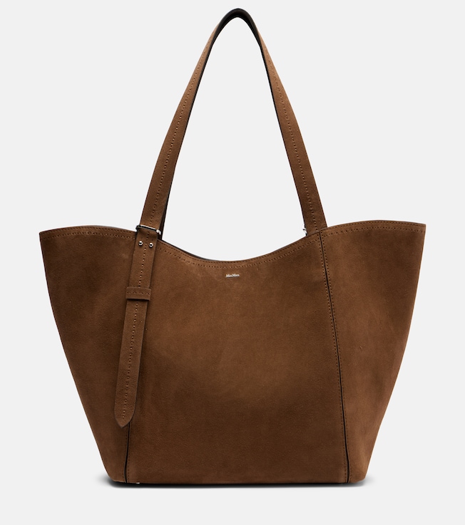 Archetipo Large suede tote bag