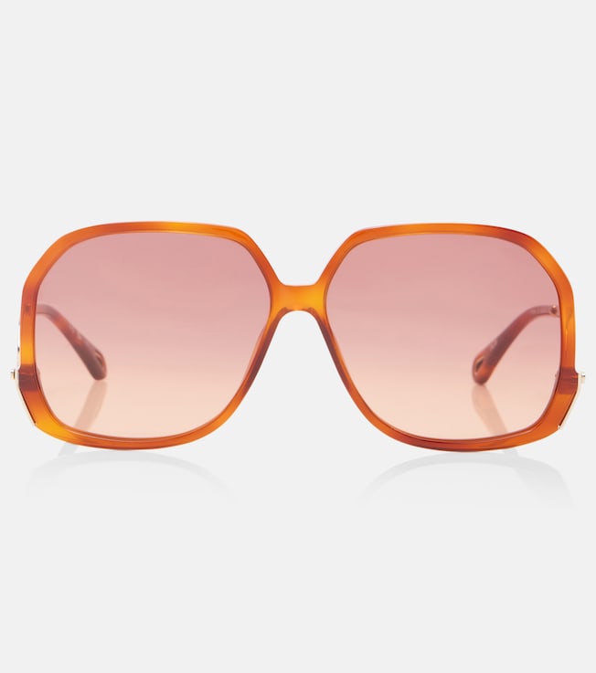 Chloé Wavy square sunglasses