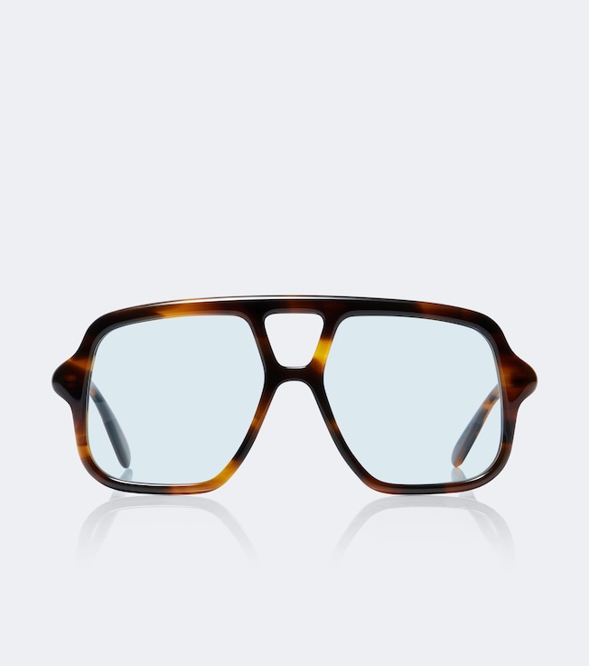 Slim navigator sunglasses