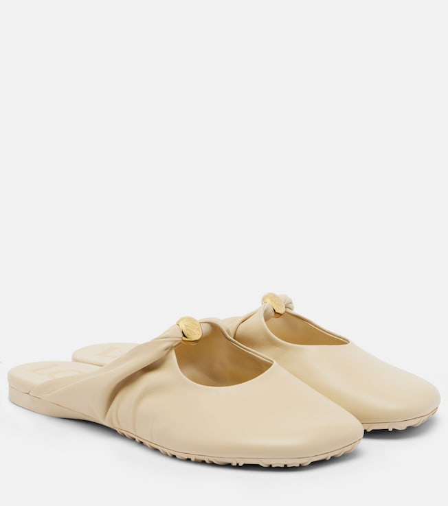 Pebble Soft leather mules