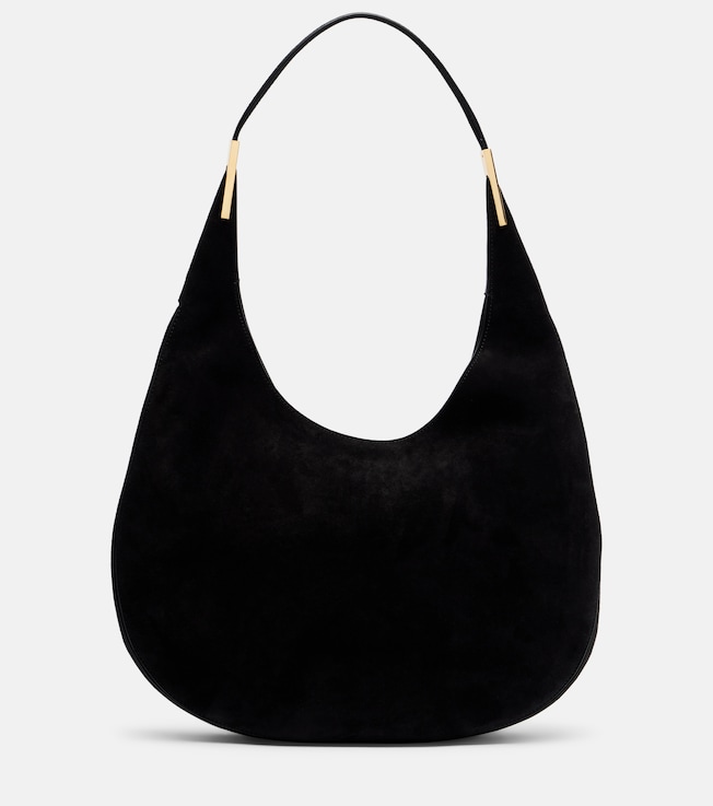 Florence Large suede shoulder bag