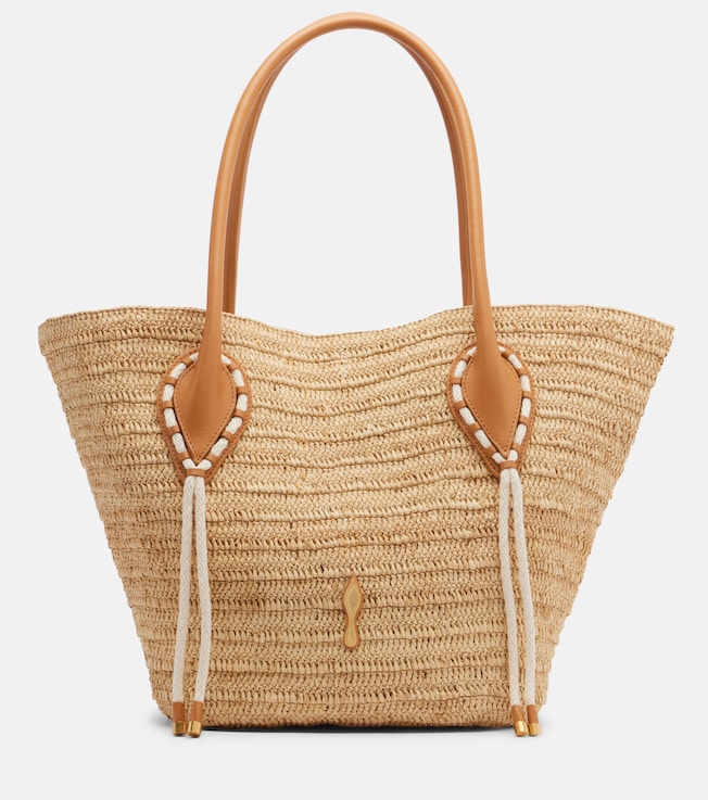 Venus raffia tote bag