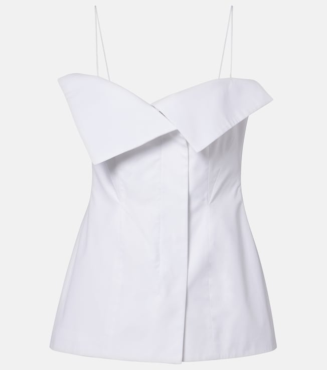 Fforme Eilwen cotton poplin top