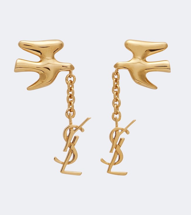 Cassandre brass earrings