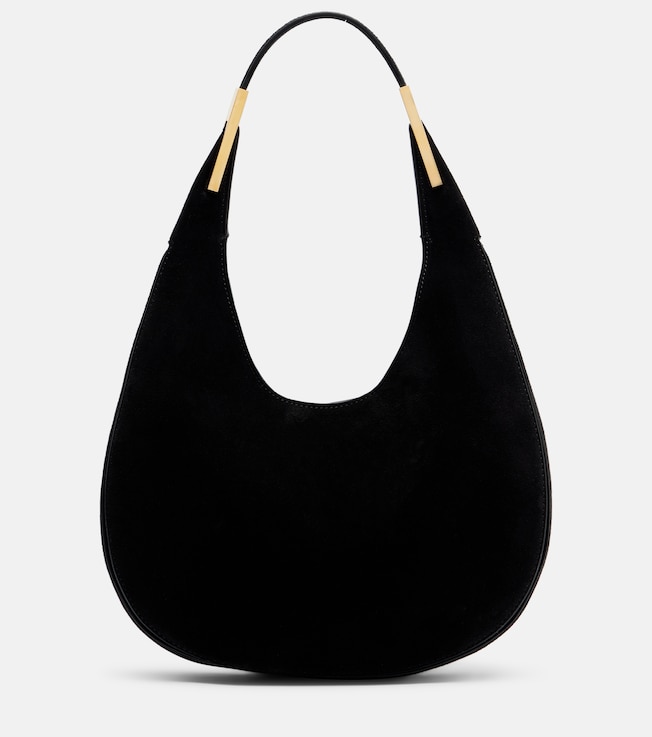 Florence Small suede shoulder bag