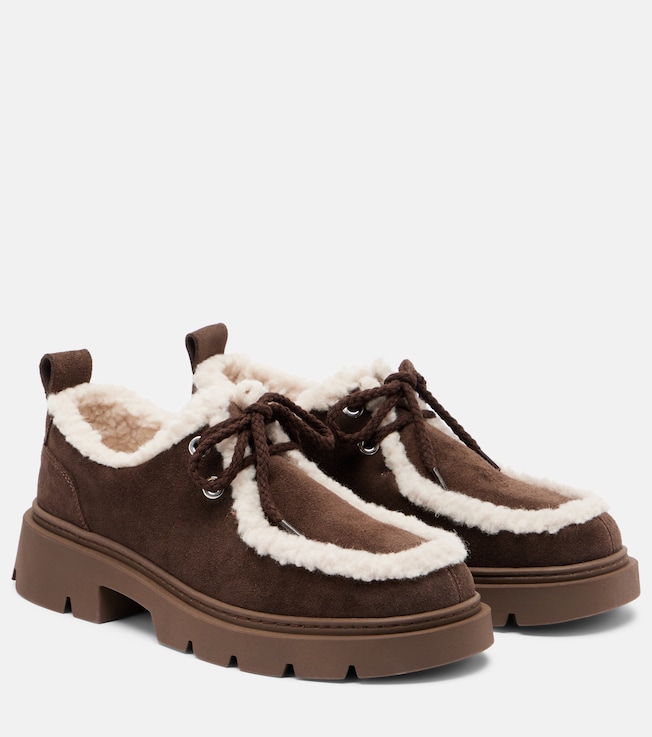 Mocabee suede loafers