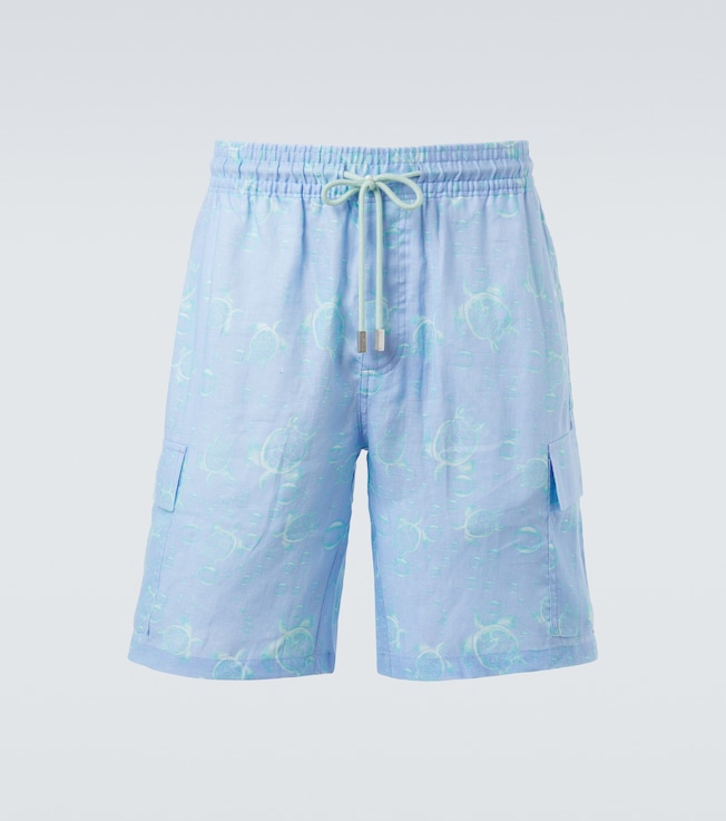 Baie linen Bermuda shorts | Vilebrequin