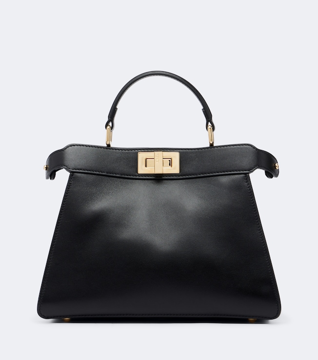 Peekaboo® Small leather top-handle bag