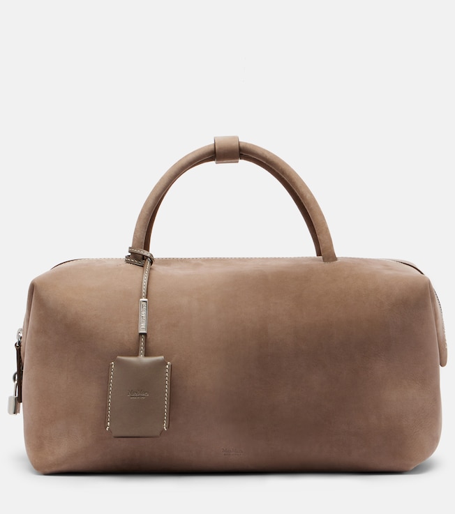 Holdall Medium suede tote bag