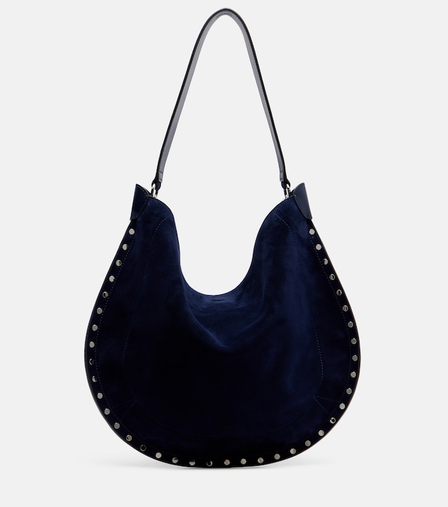 Oskan suede shoulder bag
