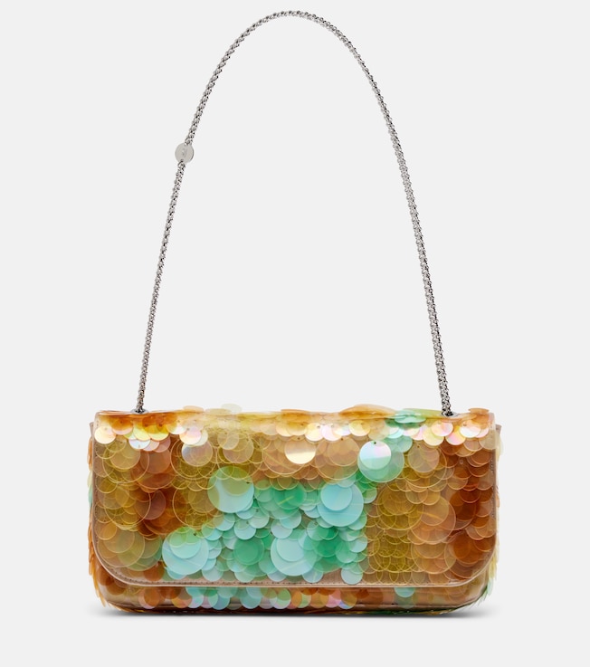 Sparkle sequined shoulder bag