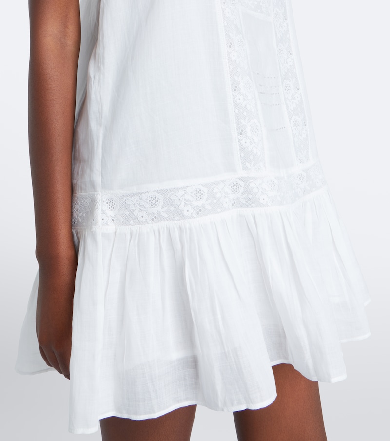 Naderah ramie minidress