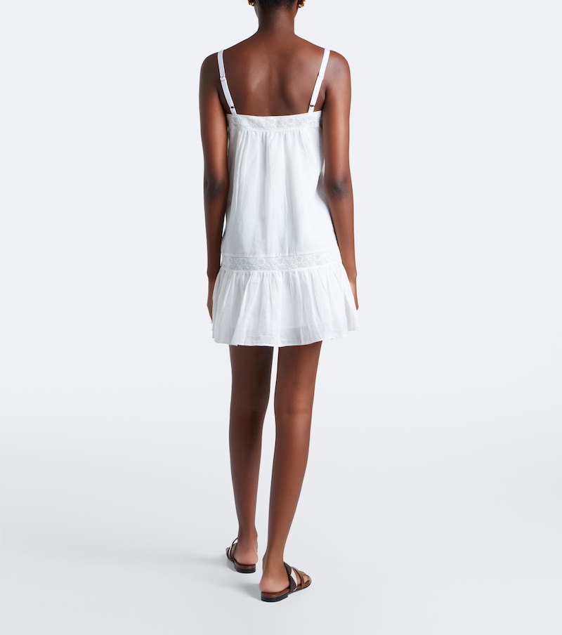 Naderah ramie minidress