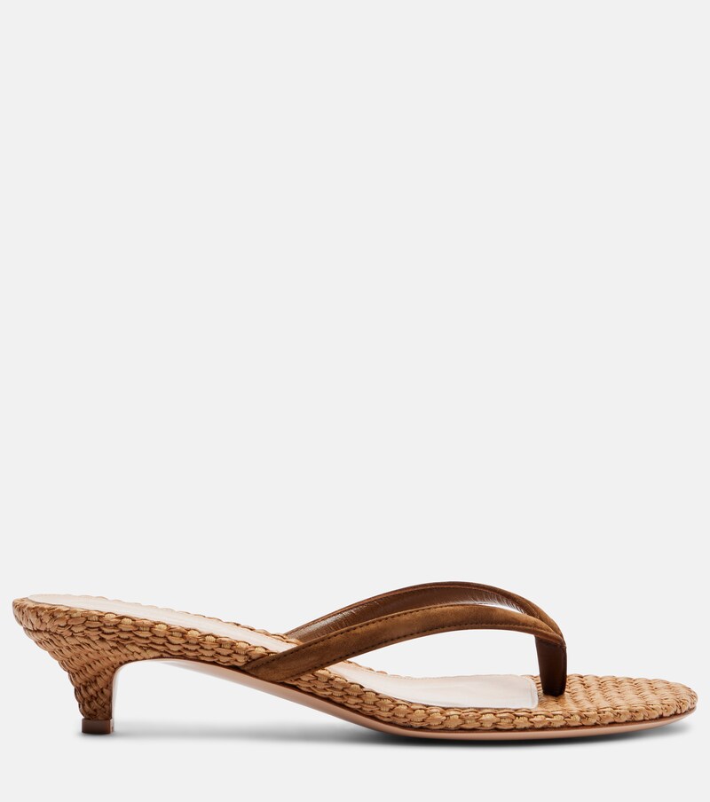 Calypso 35 leather thong sandals