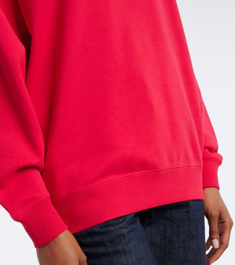 Logo cotton jersey sweatshirt