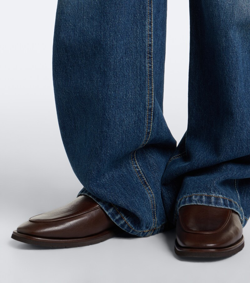 Monili leather loafers