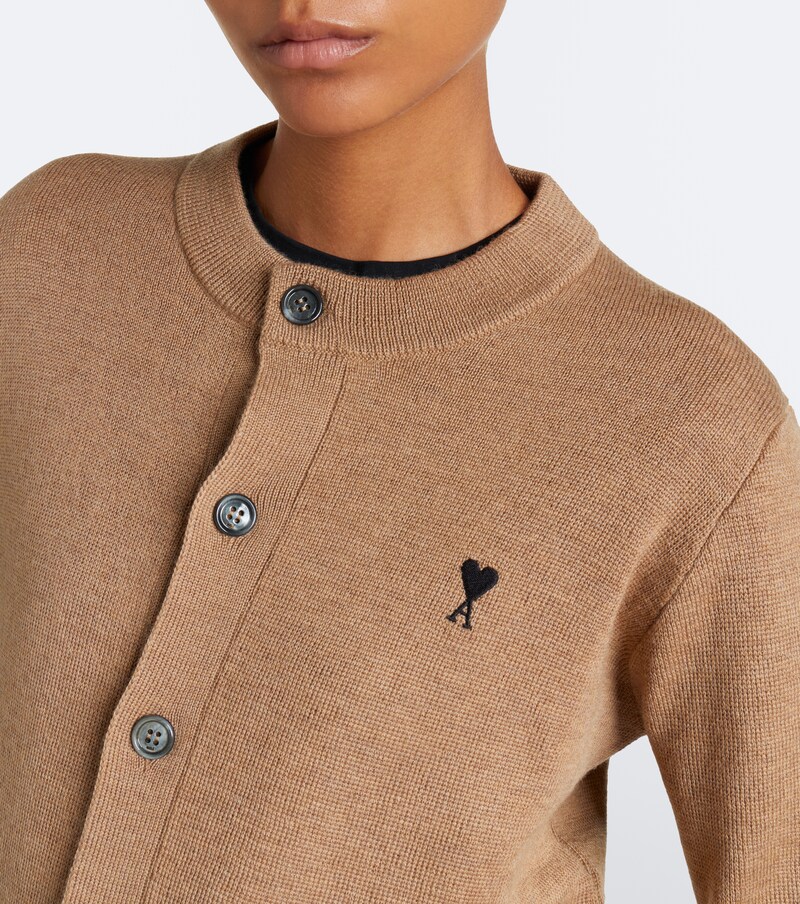 Ami de Cœur wool cardigan