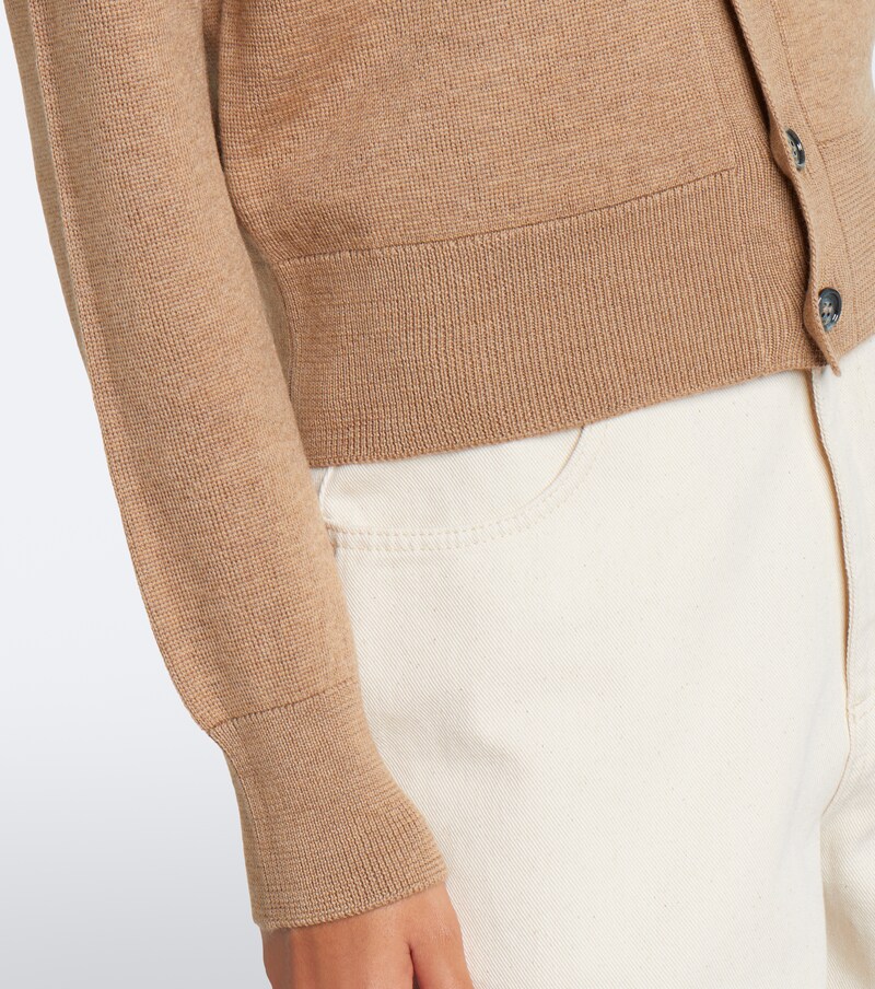 Ami de Cœur wool cardigan
