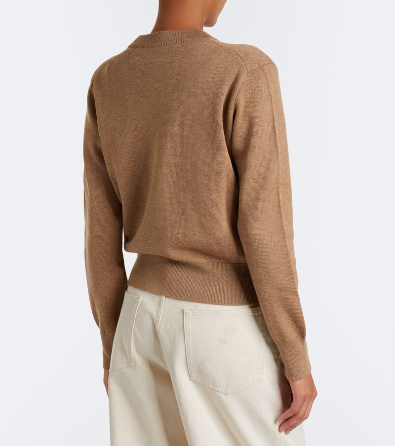 Ami de Cœur wool cardigan