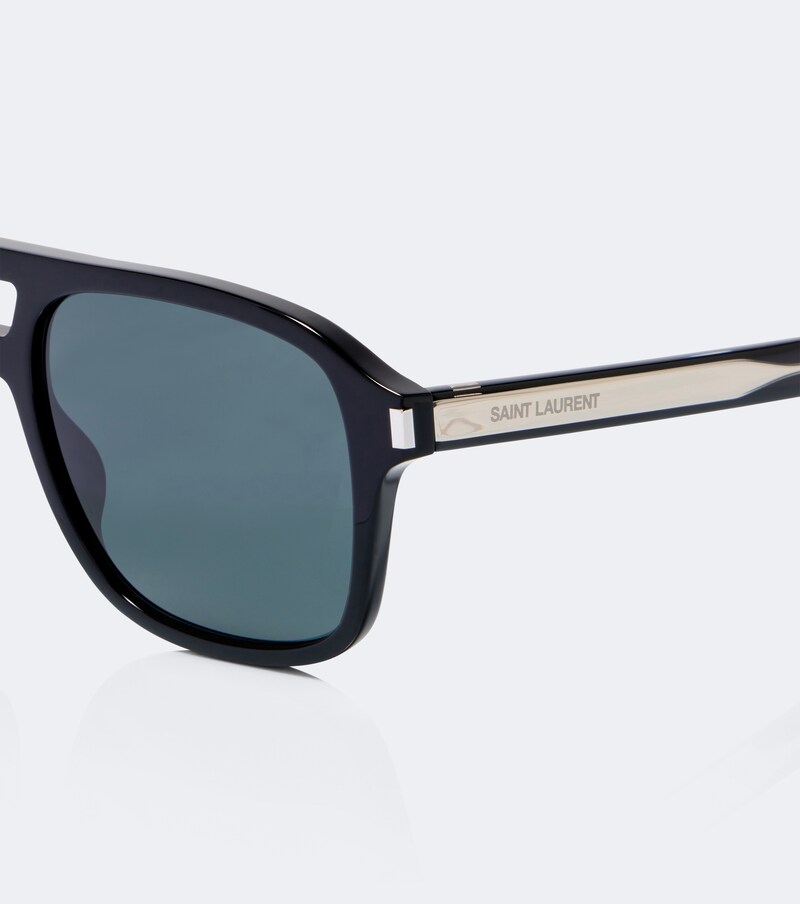 Corner Angle aviator sunglasses