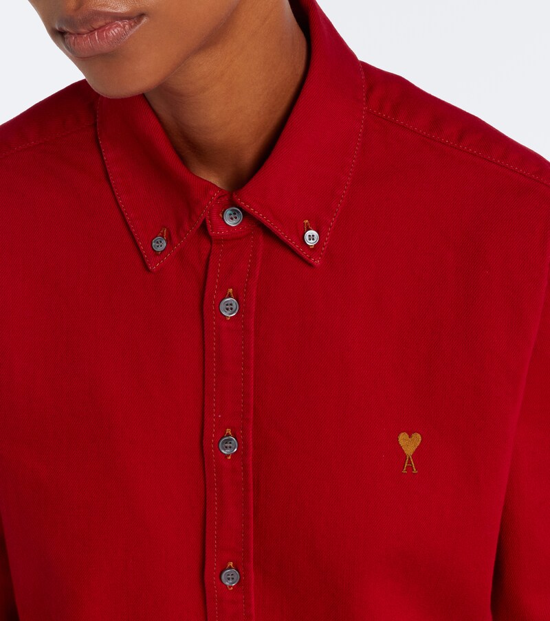 Ami de Cœur cotton twill shirt